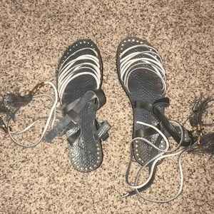 Cute boho FP sandals